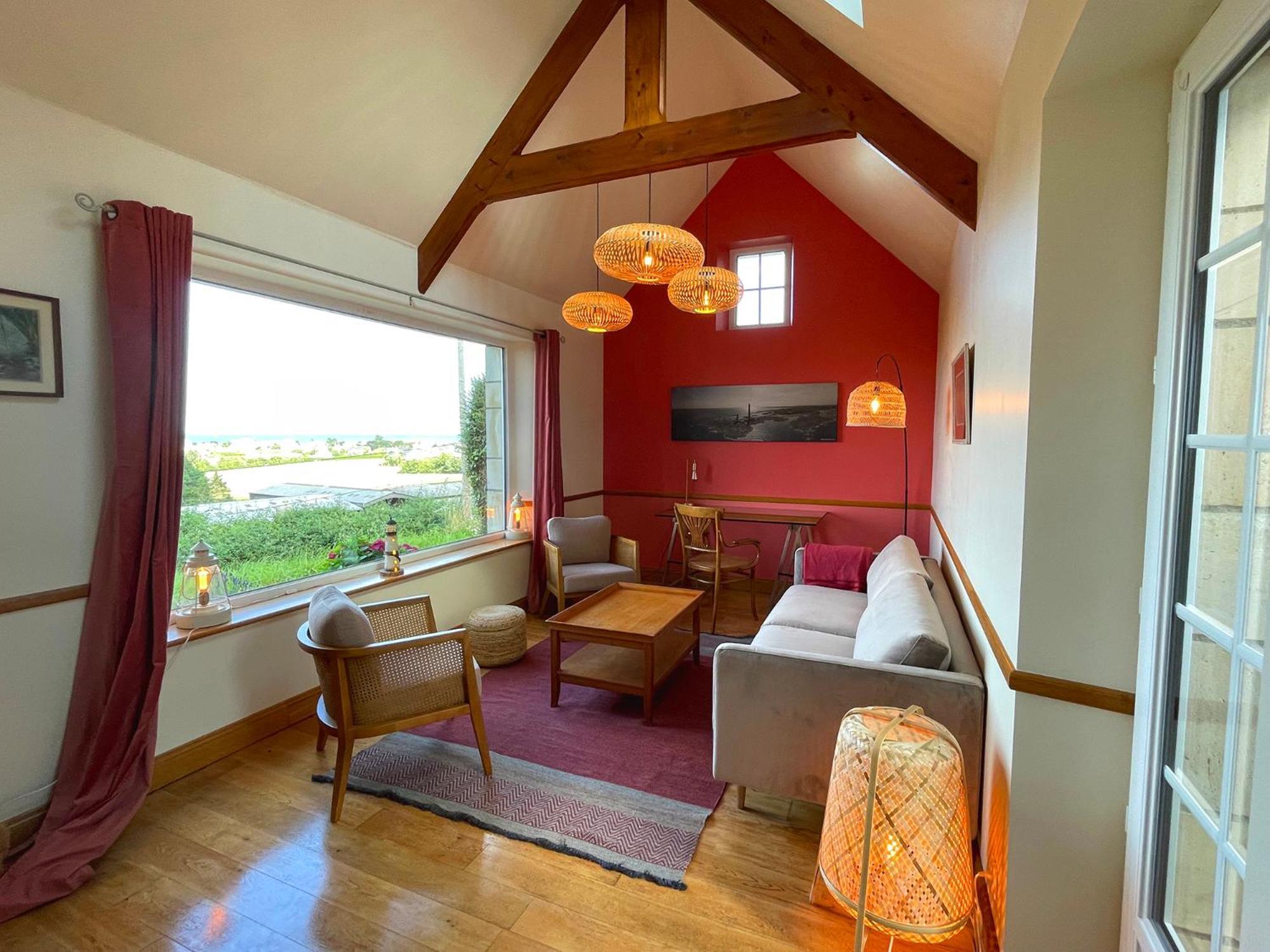 Maison De Charme Vue Sur Mer Pour 6 Pers Quinéville Exterior photo